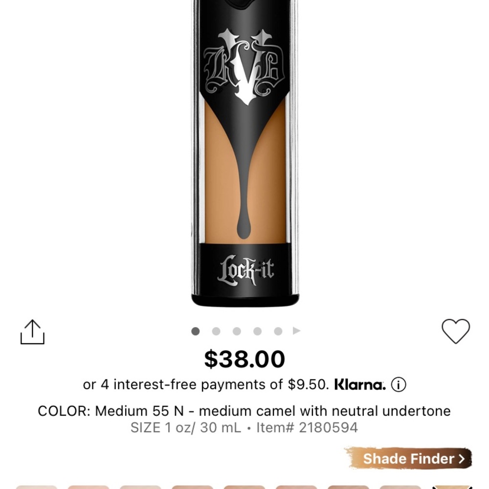 Kat Von D Lock It Foundation